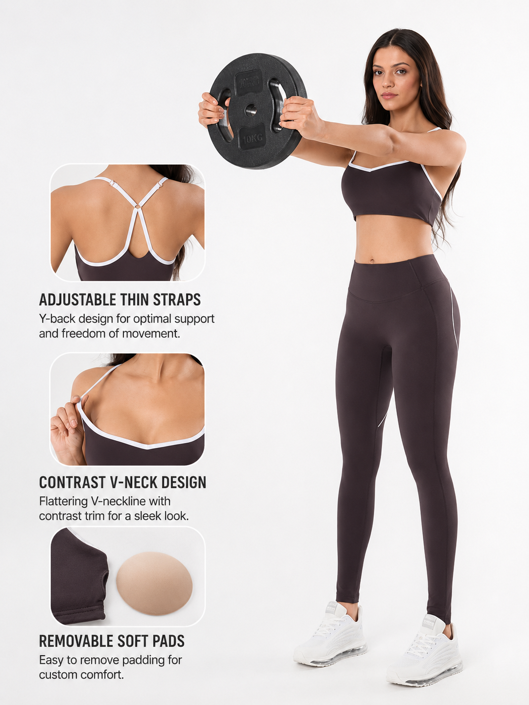 SleekFit Sports Bra