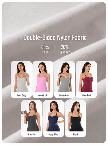 YG-1015 Women’s Slim Fit Sports Top | Stretchy Activewear Tank Top
