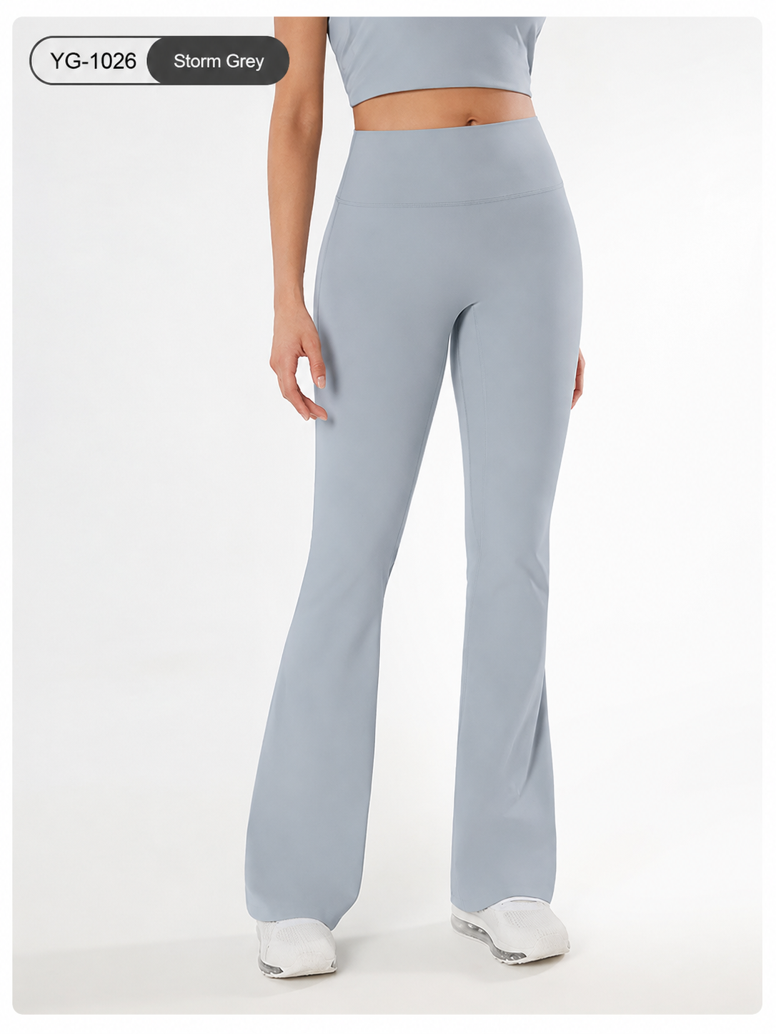 SculptFit High-Waist Flare Pants