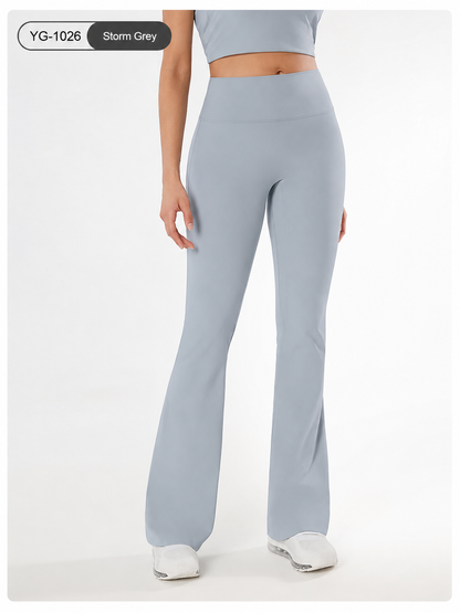 SculptFit High-Waist Flare Pants