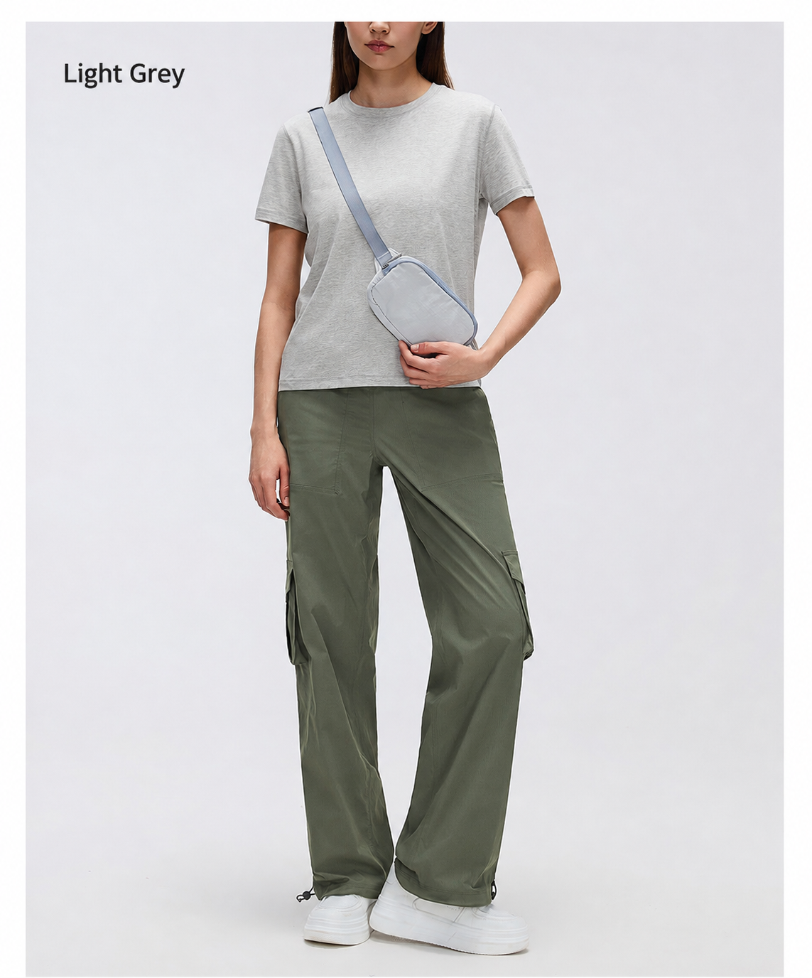 Women Basic Round Neck T-Shirt Soft Comfortable Casual Short Sleeve Top