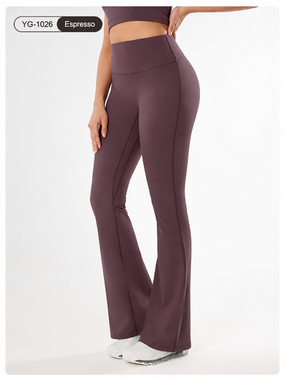 SculptFit High-Waist Flare Pants