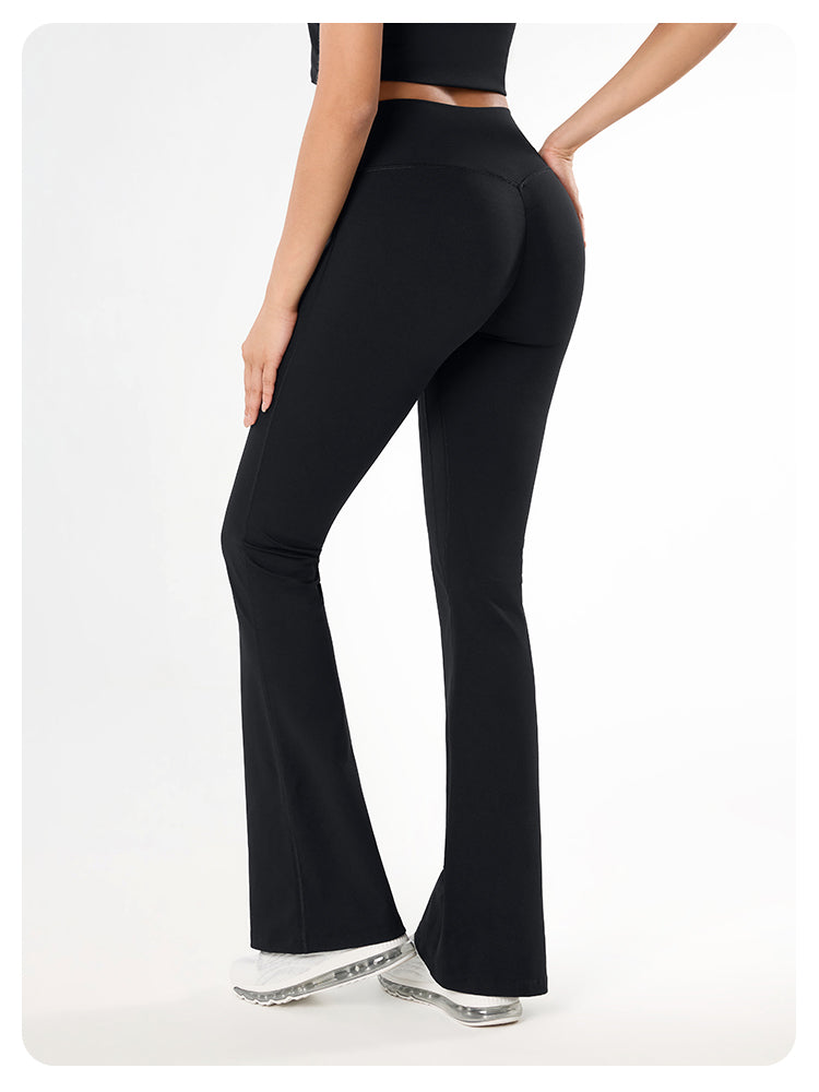 SculptFit High-Waist Flare Pants