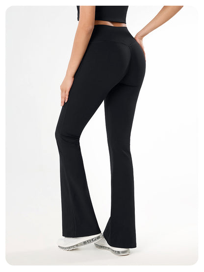 SculptFit High-Waist Flare Pants