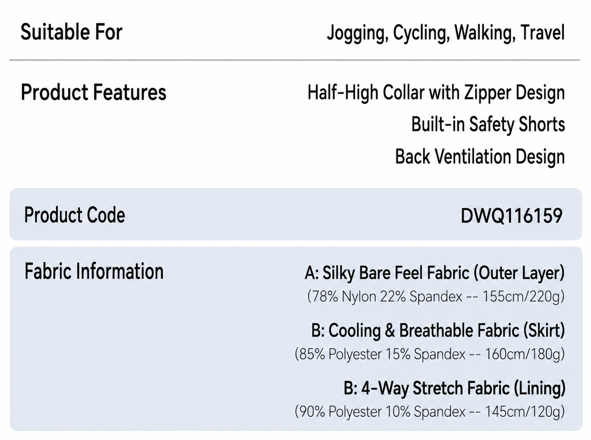 Women’s Sleeveless Pleated Sports Dress with Built-in Shorts
