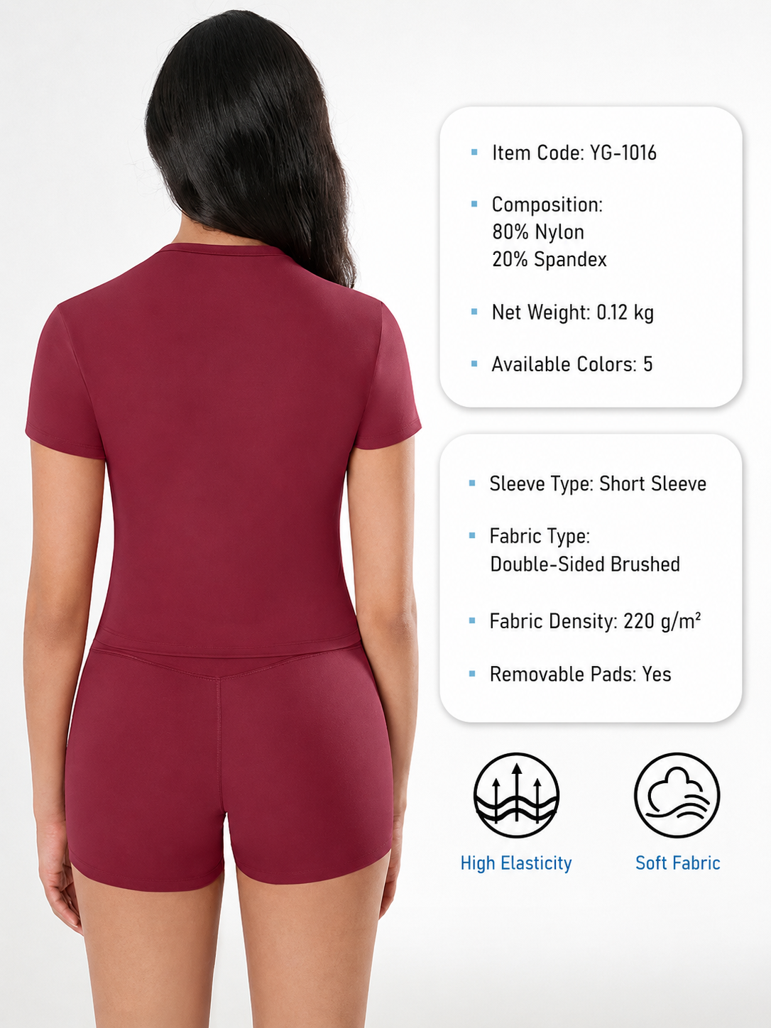 Women’s Fitted Stretch Active Top