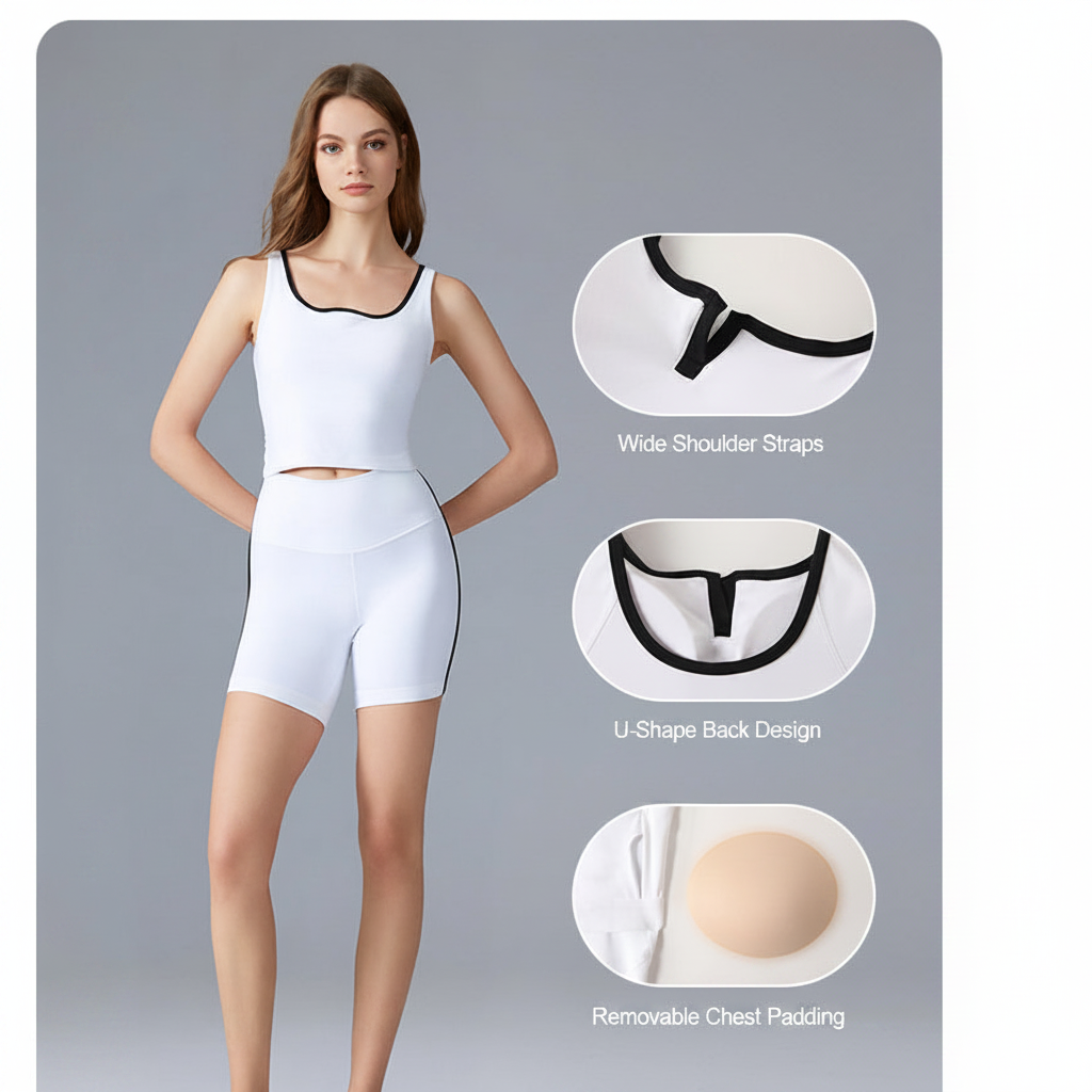 V-Notch Crop Tank